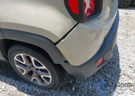 2015 Jeep Renegade Latitude from USA, damaged, VIN ZACCJBBTXFPB38788